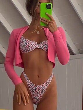 Heavy Manners - Barbie Pink First Date Cardigan